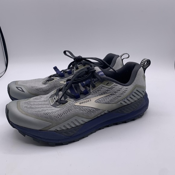 Brooks Cascadia Shoes Mens Size 7.5 Gray Trail Running Cushion 110340 1D 034 - Picture 3 of 10